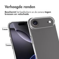 Accezz Clear Backcover Apple iPhone 17 Air - Transparant