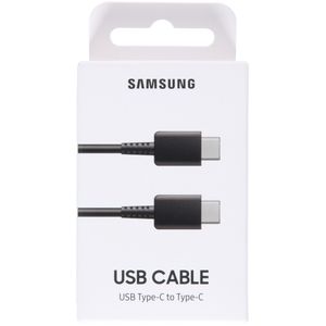 Samsung Originele USB-C naar USB-C kabel - 3A - 1 meter - Zwart