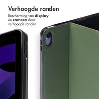 Accezz Classic Tablet Case Apple iPad Air 11 inch (2026) M4 / (2025) M3 / (2024) M2 / Air 5 (2022) / Air 4 (2020) - Groen