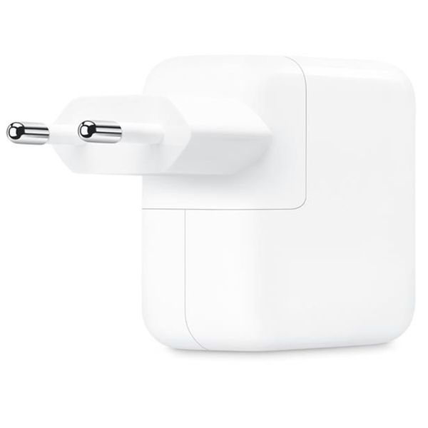 Apple Originele USB-C Power Adapter - Oplader - Dubbele USB-C aansluiting - 35W - Wit