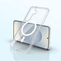 Accezz Xtreme Impact Backcover met MagSafe Samsung Galaxy S25 Plus - Transparant