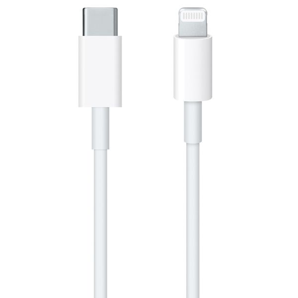 Apple Bundel Lightning | USB-C Power Adapter 20 watt + USB-C naar Lightning kabel - 1 meter - Wit