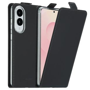 Accezz Flipcase Samsung Galaxy S25 Edge - Zwart