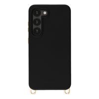 Selencia Rivièra MagSafe Backcover met afneembare haakjes Samsung Galaxy S23 - Velvet Black