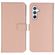 Selencia Echt Lederen Bookcase Samsung Galaxy A54 (5G) - Dusty Pink