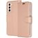 Accezz Wallet Softcase Bookcase Galaxy S21 Plus - Rosé Goud