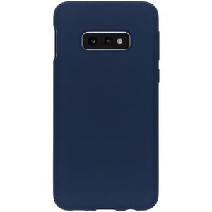 Accezz Liquid Silicone Backcover Samsung Galaxy S10e - Blauw