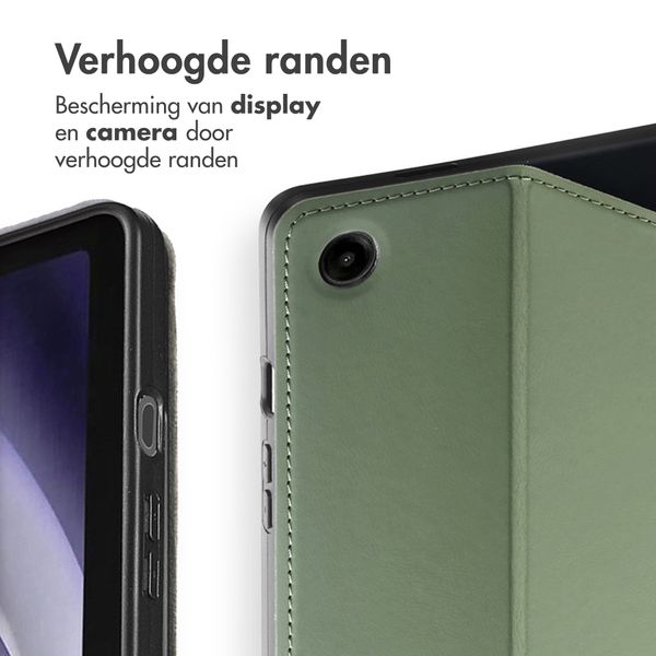 Accezz Classic Tablet Case Samsung Galaxy Tab A9 Plus - Groen