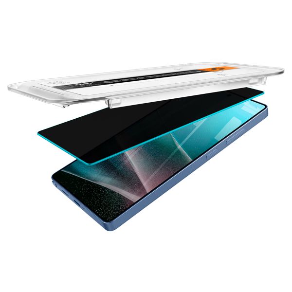 Spigen GLAStR Privacy EZ Fit Screenprotector + Applicator Samsung Galaxy S25 Ultra