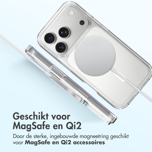 Accezz Xtreme Impact Backcover met MagSafe Apple iPhone 18 Pro / 17 Pro - Transparant