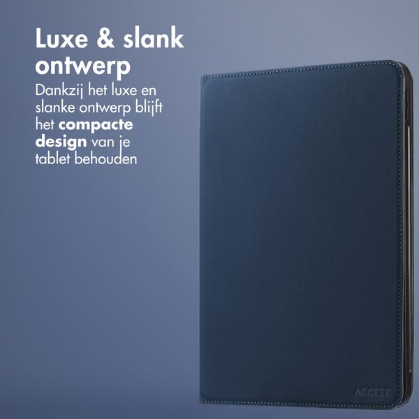 Accezz Classic Tablet Case Xiaomi Pad 6S Pro 12.4 - Donkerblauw