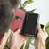 Selencia Echt Lederen Bookcase Samsung Galaxy S21 Plus - Rood