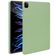 Accezz Liquid Silicone Backcover met penhouder iPad Pro 12.9 (2022) / Pro 12.9 (2021) / Pro 12.9 (2020) - Lichtgroen