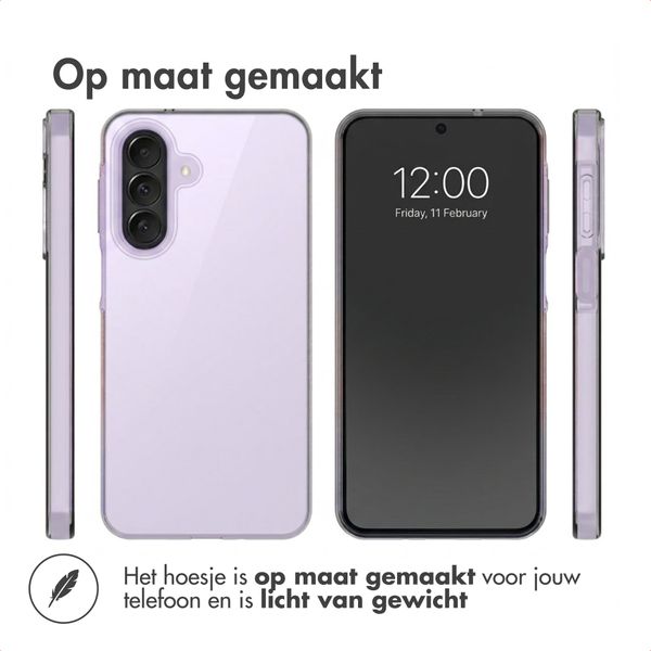 Accezz Clear Backcover Samsung Galaxy A27 (5G) - Transparant
