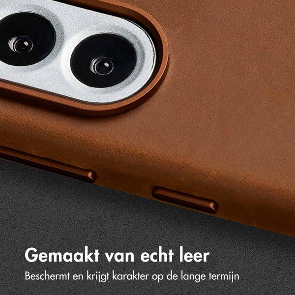 Accezz Vintage Leather Magsafe Backcover Samsung Galaxy A56 - Tabacco Cognac