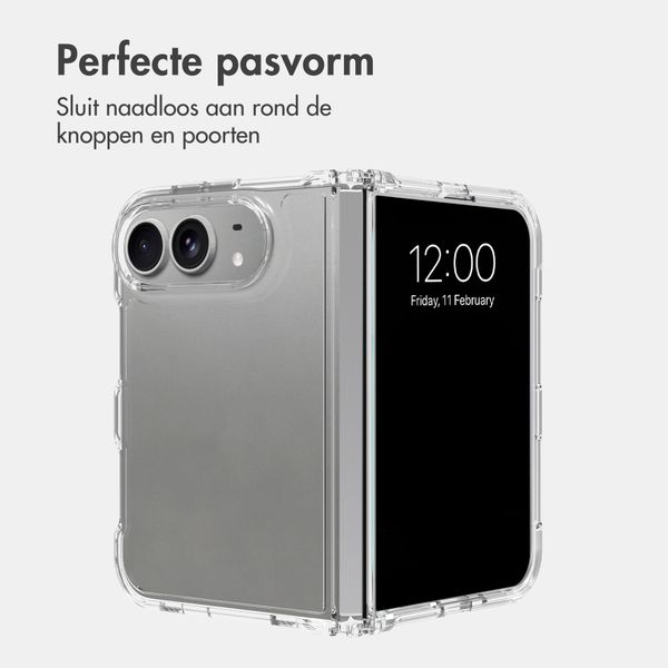 Accezz Xtreme Impact Backcover Apple iPhone Ultra - Transparant