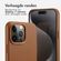 Accezz MagSafe Leather Backcover iPhone 15 Pro Max - Sienna Brown