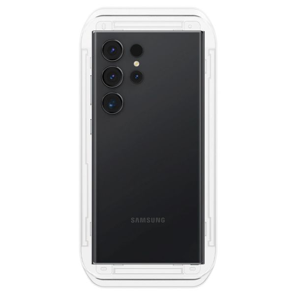 Spigen GLAStR EZ Fit Screenprotector + Applicator 2-pack Samsung Galaxy S24 Ultra