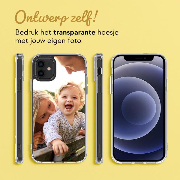 Ontwerp je eigen MagSafe Clear Case  Apple iPhone 12 (Pro) - Transparant