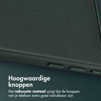 Accezz MagSafe Leather Backcover Apple iPhone Air - Cedar Green