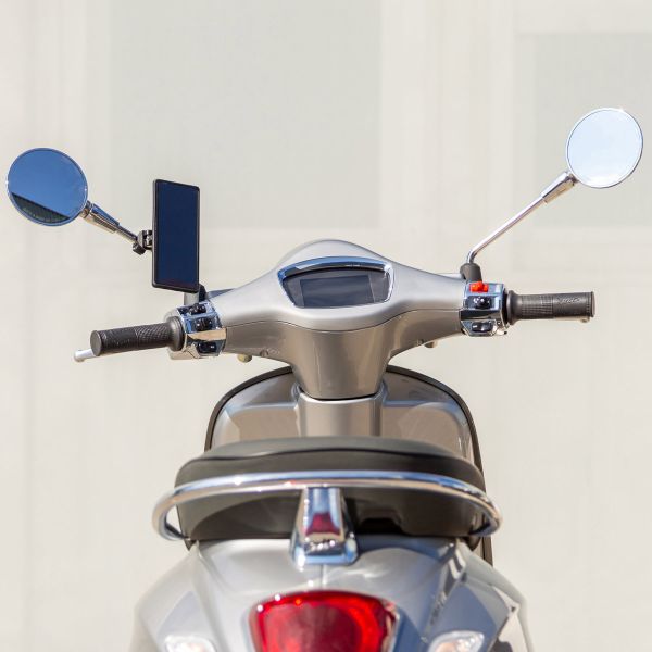 SP Connect Mirror Mount Pro SPC+ Telefoonhouder Scooter / Motor - Spiegel bevestiging - Zwart