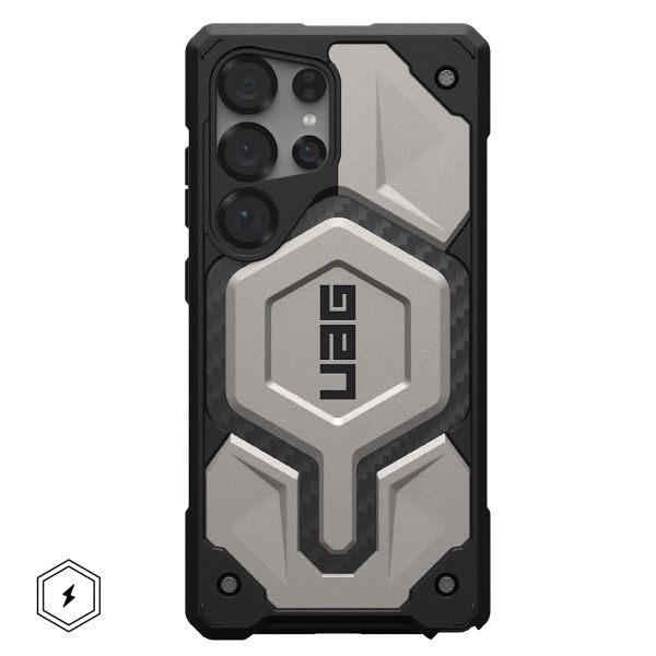 UAG Monarch Pro Backcover Samsung Galaxy S25 Ultra - Titanium