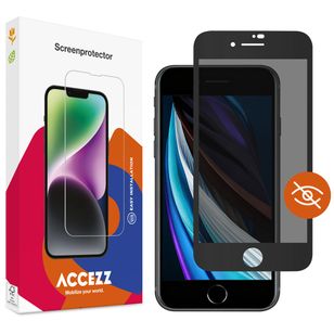 Accezz Gehard Glas Privacy Screenprotector Apple iPhone SE (2022 / 2020)