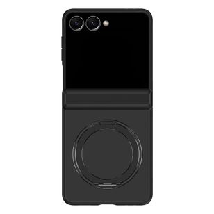 Accezz Color Backcover met MagSafe en Ringstand Samsung Galaxy Z Flip 8 - Zwart