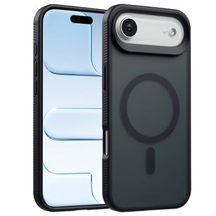 Accezz Rugged Frosted MagSafe Backcover Apple iPhone Air - Zwart