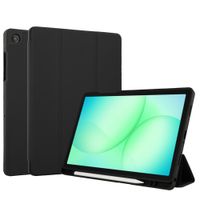 Accezz Smart Silicone Bookcase Samsung Galaxy Tab A11 Plus / A9 Plus - Zwart