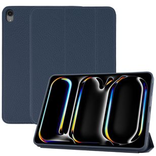 Accezz Trifold Bookcase Apple iPad Air 11 inch (2025) M3 / (2024) M2 - Donkerblauw