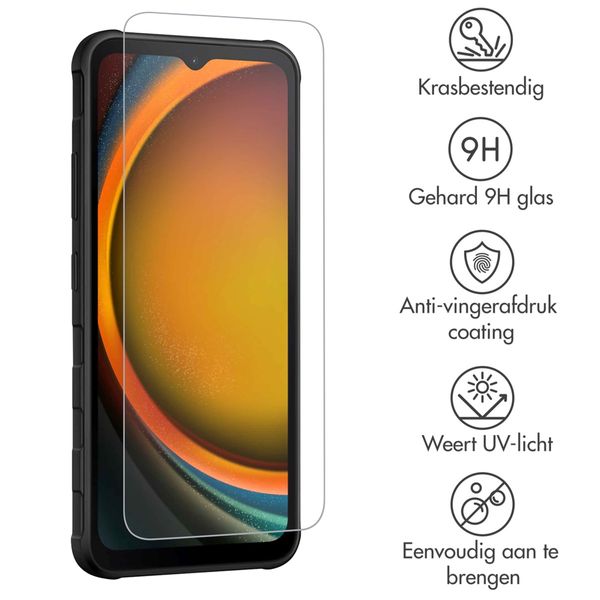 Accezz Gehard Glas Screenprotector 10-pack Samsung Galaxy Xcover 7 / 7 Pro