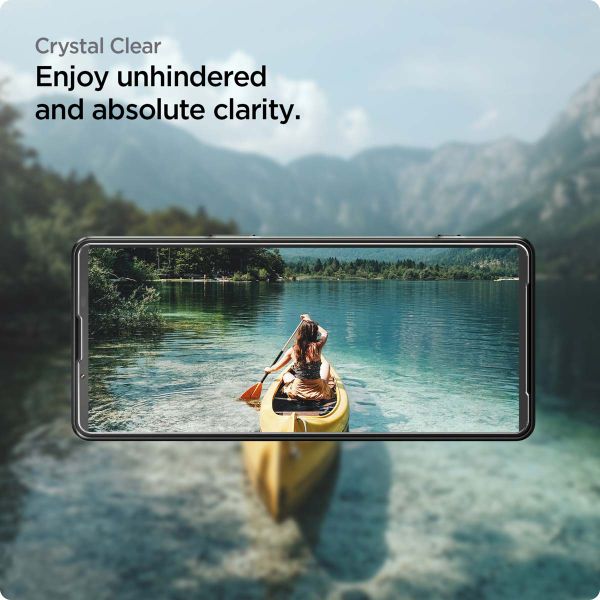 Spigen GLAStR EZ Fit Screenprotector + Applicator Sony Xperia 1 VI