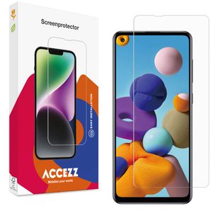 Accezz Gehard Glas Screenprotector Samsung Galaxy A21s
