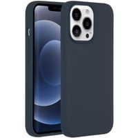 Accezz Liquid Silicone Backcover Apple iPhone 13 Pro - Donkerblauw