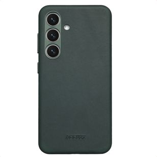 Accezz Vintage Leather Magsafe Backcover Samsung Galaxy S24 / S25 - Smokey Green