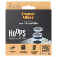 PanzerGlass Camera Protector Hoop Optic Rings iPhone 15 / 15 Plus - Blue