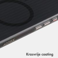 Accezz Lite Backcover met MagSafe | Fluted | Apple iPhone 17 - Smokey Clear