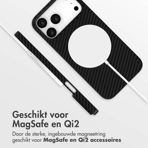 Accezz MagSafe Kevlar Backcover Apple iPhone 17 Pro - Black