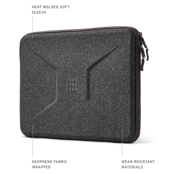 UAG Civilian Laptop Hoes 16 inch - Laptopsleeve - Large - Donkergrijs