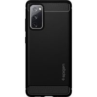 Spigen Rugged Armor Backcover Samsung Galaxy S20 FE - Zwart