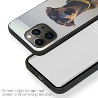 Ontwerp je eigen Apple iPhone 13 Pro gel hoesje - Zwart