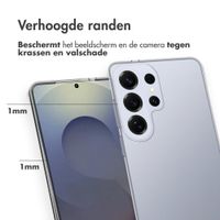 Accezz Clear Backcover Samsung Galaxy S26 Ultra - Transparant