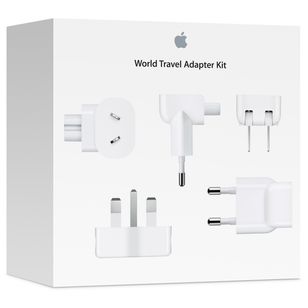 Apple World Travel Adapter Kit - 5x stekkeradapter voor Apple oplader - Wit