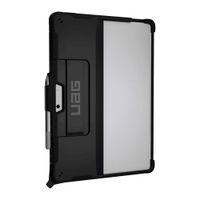 UAG Scout Backcover Handstrap in fabrieksverpakking Microsoft Surface Pro 9 / 10 / 11 - Zwart