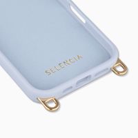 Selencia Rivièra MagSafe Backcover met afneembare haakjes Apple iPhone 17 - Powder Blue