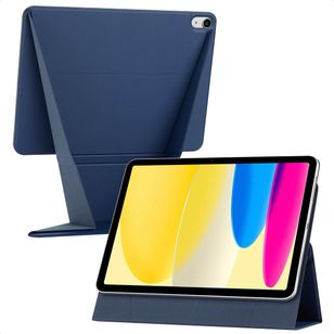 Accezz High Stand tablet case Apple iPad 11 (2025) 11 inch / iPad 10 (2022) 10.9 inch - Donkerblauw