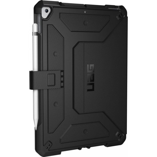 UAG Metropolis Bookcase iPad 9 (2021) 10.2 inch / iPad 8 (2020) 10.2 inch / iPad 7 (2019) 10.2 inch - Zwart