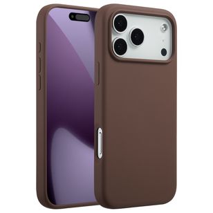Accezz Liquid Silicone Backcover met MagSafe Apple iPhone 17 Pro Max - New Tea Brown
