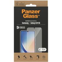 PanzerGlass Ultra-Wide Fit Anti-Bacterial Screenprotector Samsung Galaxy A34 (5G)